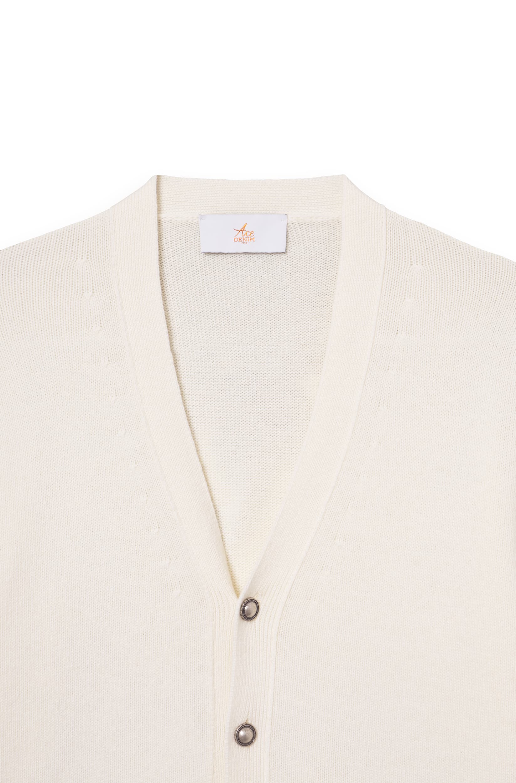 AD 96 - Cardigan en laine mérinos et cachemire