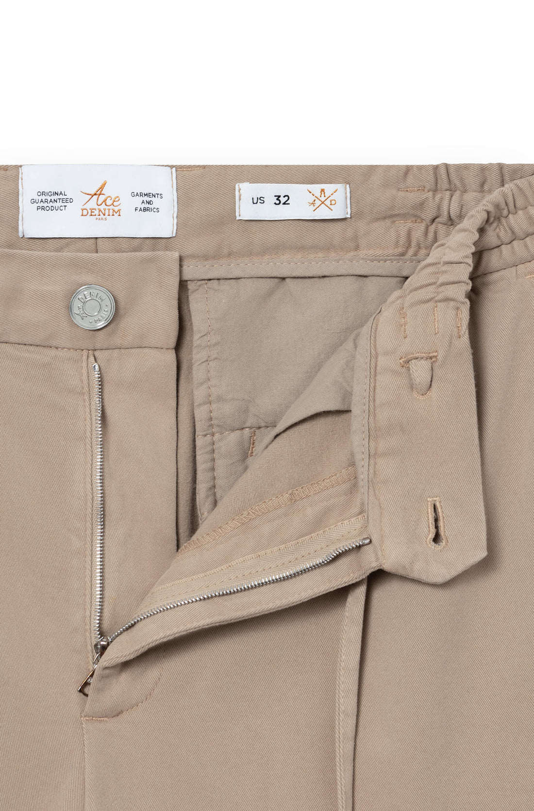 AD 39 - Pantalon Chino Cachemire Sable