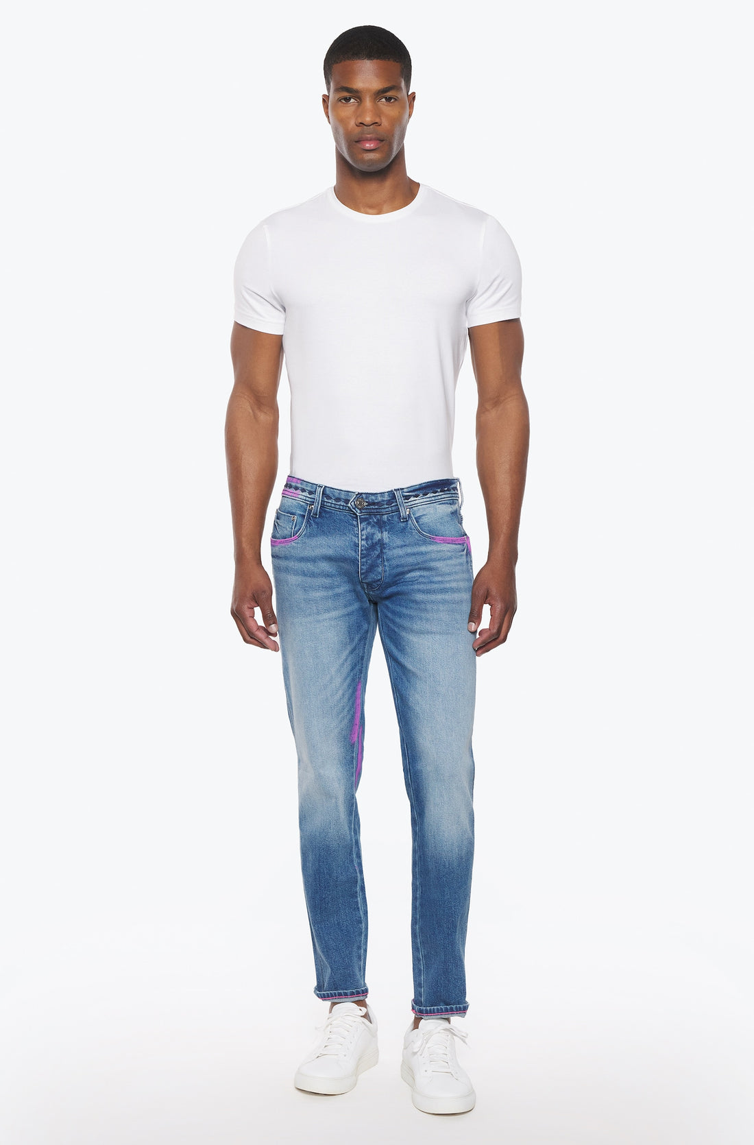 AD 04 Denim - Stone "Flamingo"