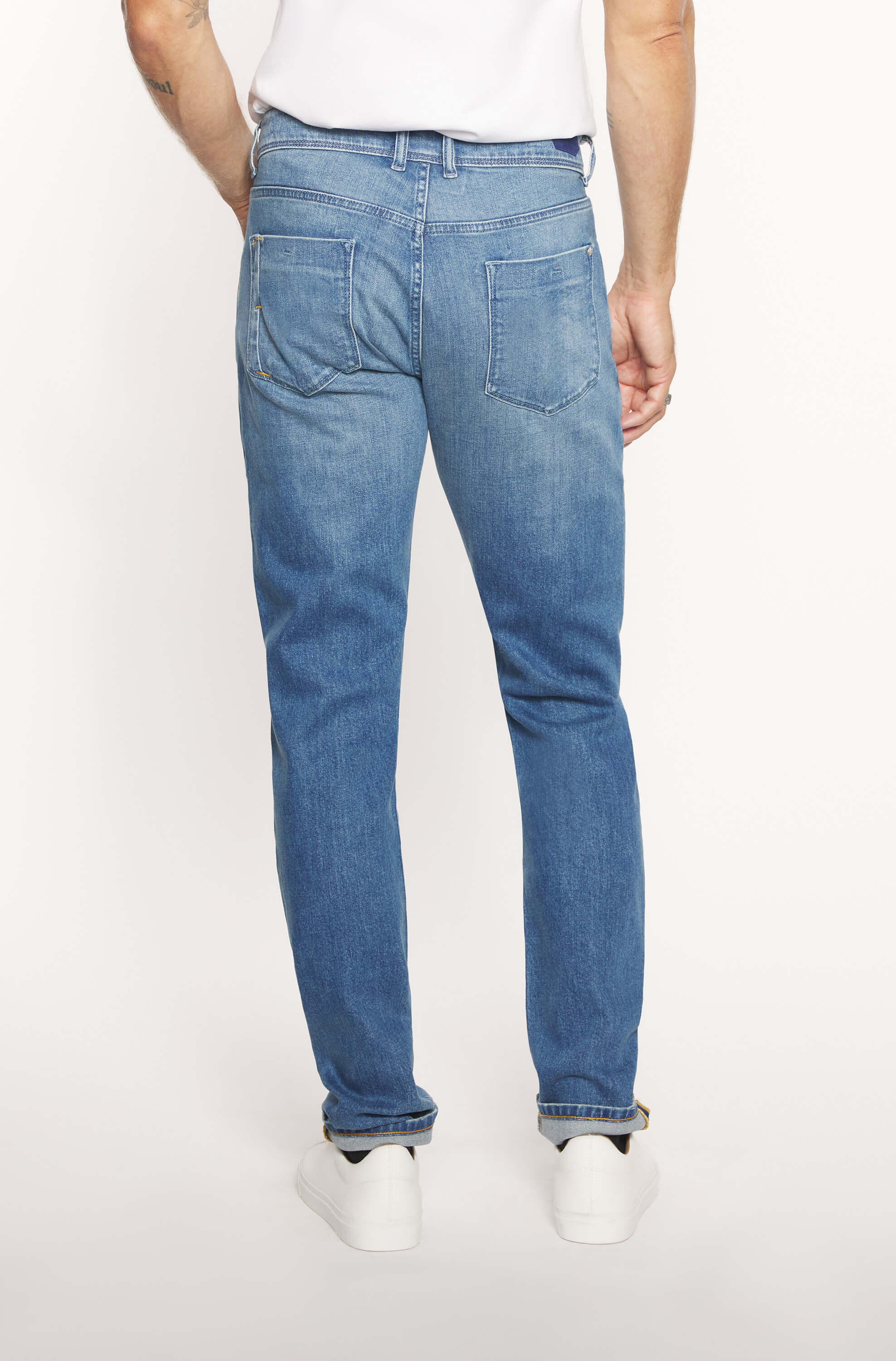 AD 25 Denim Cachemire - Bleu Stone