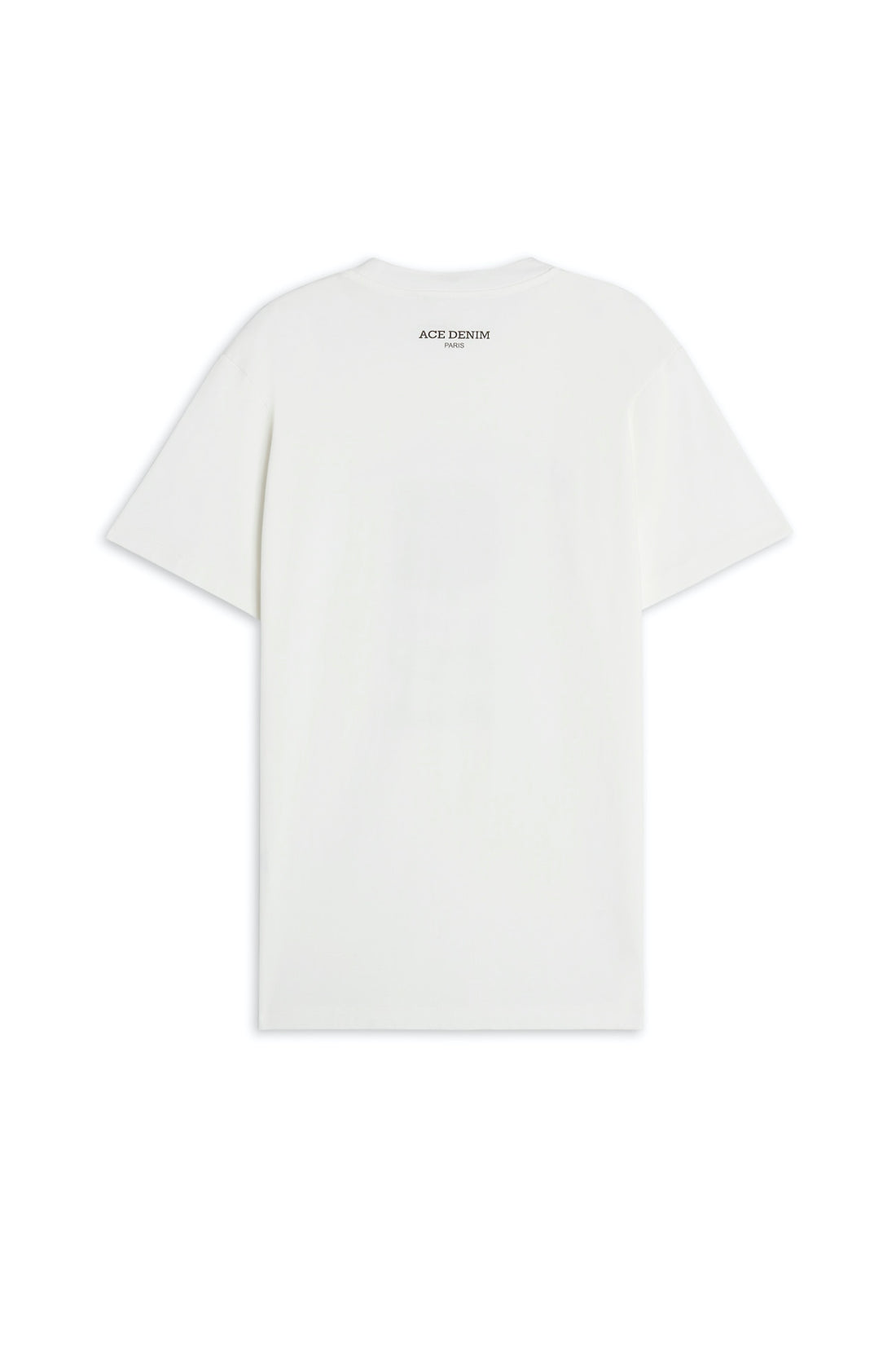 Ace Denim - Tshirt print Homme - Blanc Cocktail