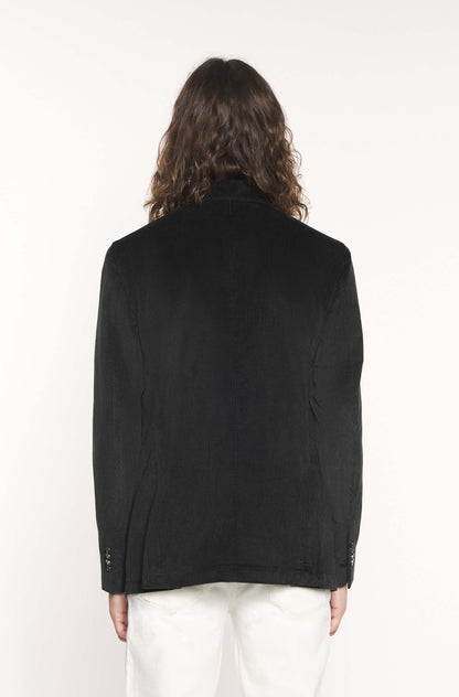 Dos du mannequin portant un blazer d&