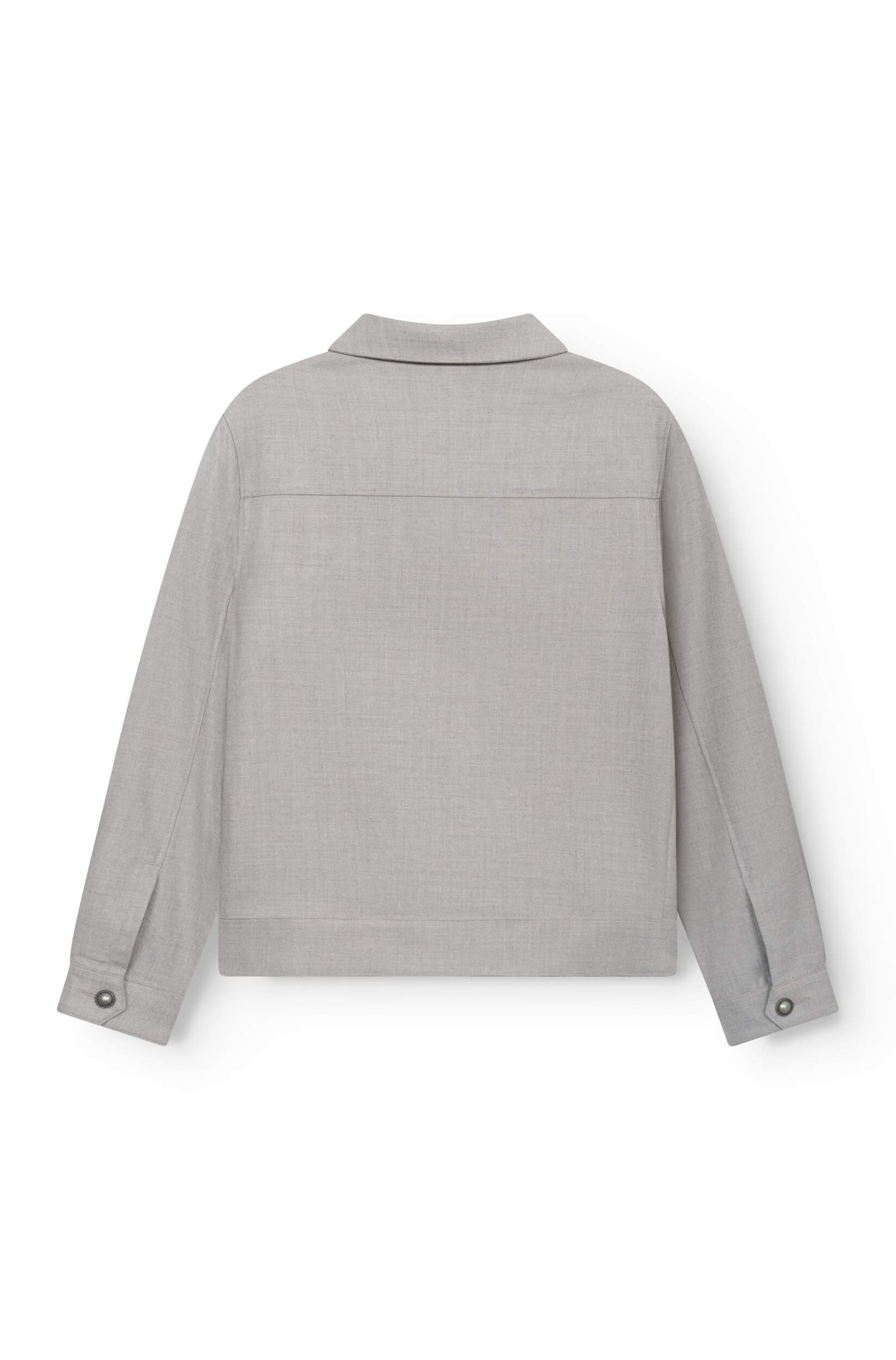 AD 178 - Grey Beige Merino Wool Jacket