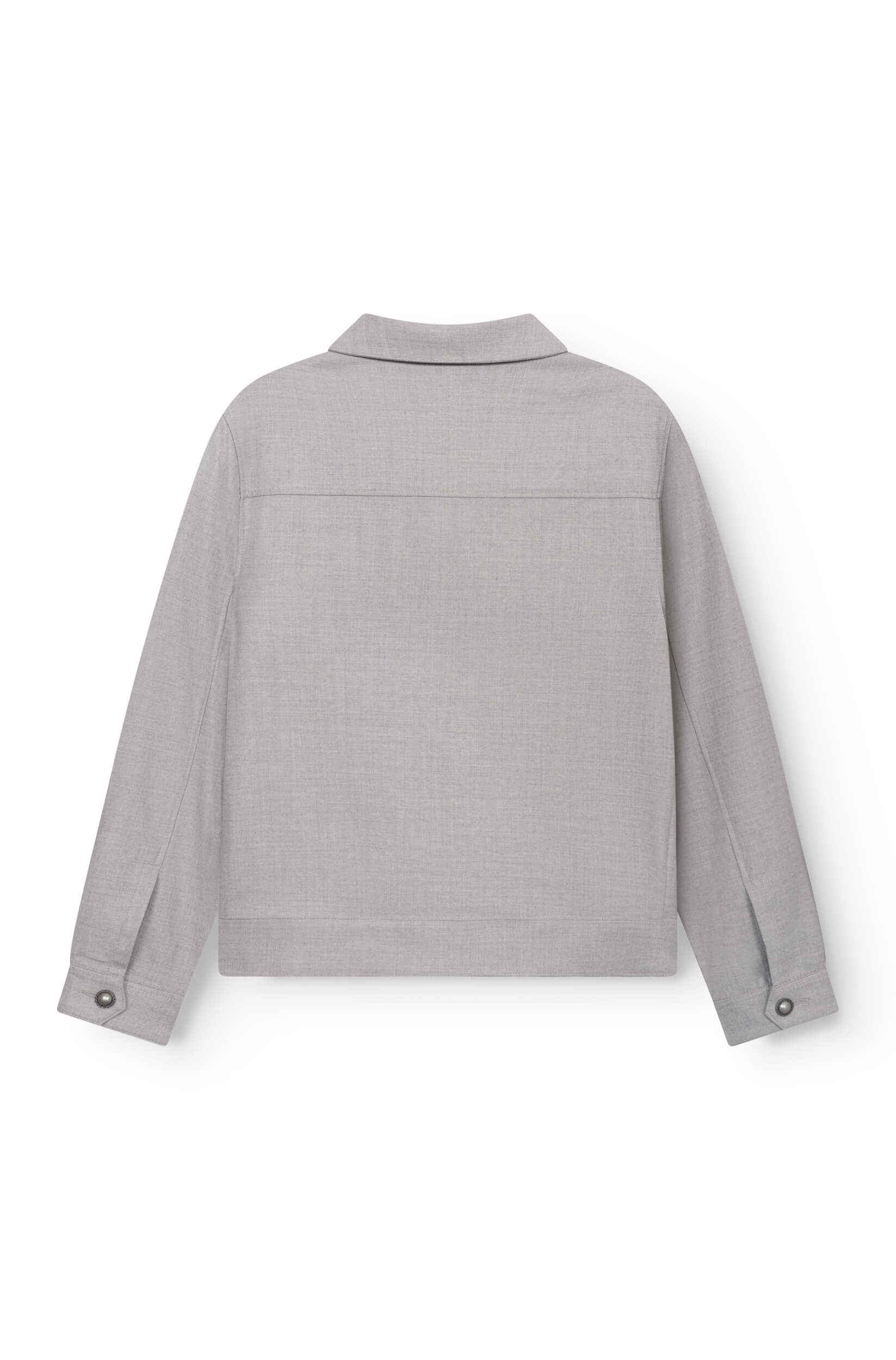 AD 178 - Grey Beige Merino Wool Jacket