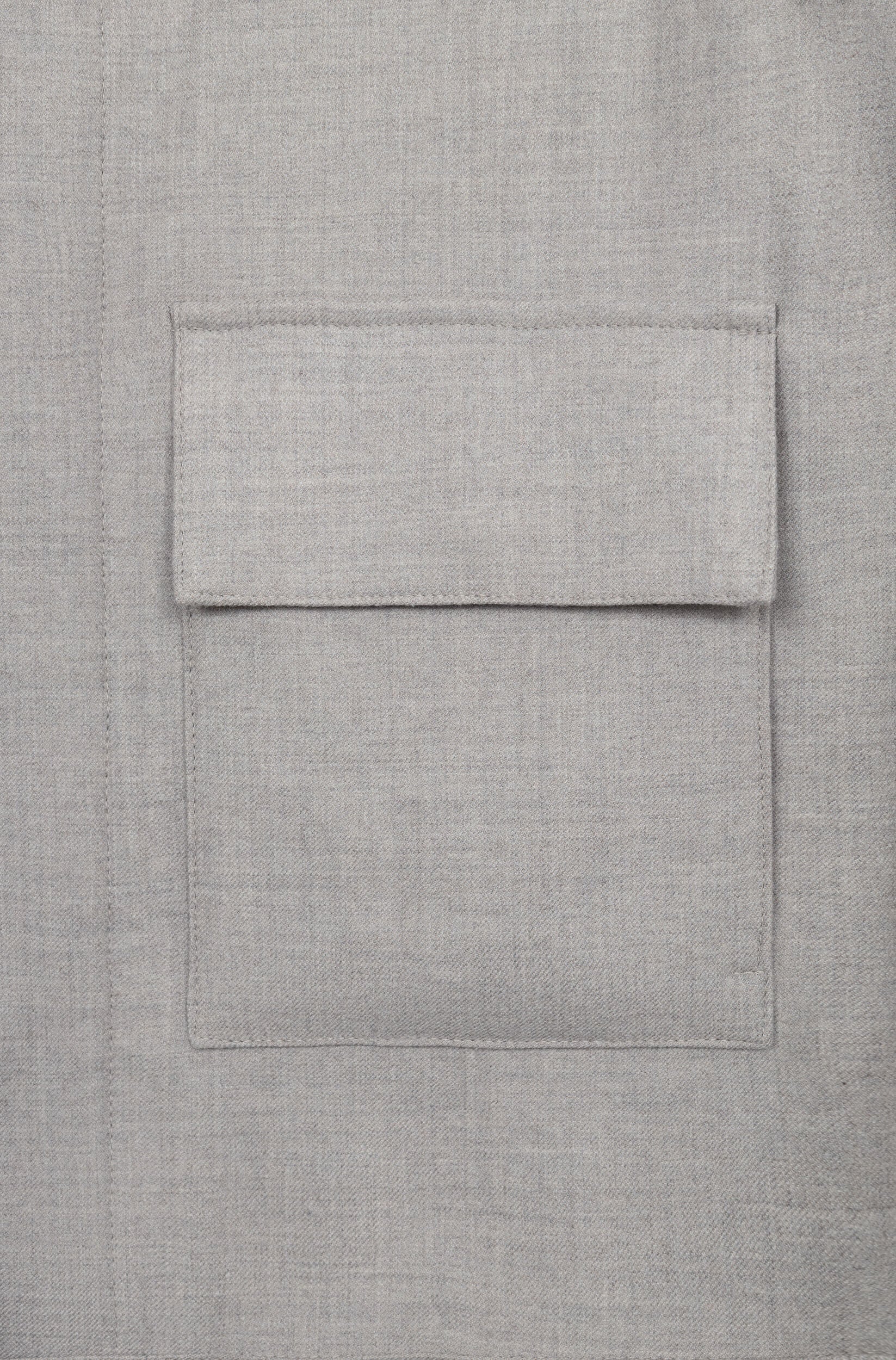 AD 178 - Grey Beige Merino Wool Jacket