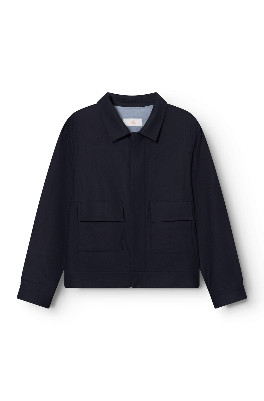 Blouson en laine mérinos loro piana marine pour homme