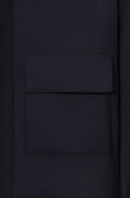 Poche du blouson en laine mérinos loro piana marine pour homme