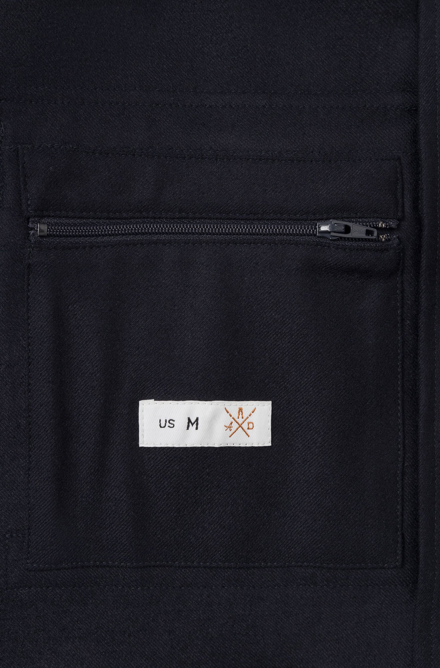 Poche intérieure du blouson marine 