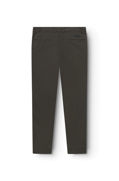 Arrière du pantalon chinos en cachemire kaki pour homme
