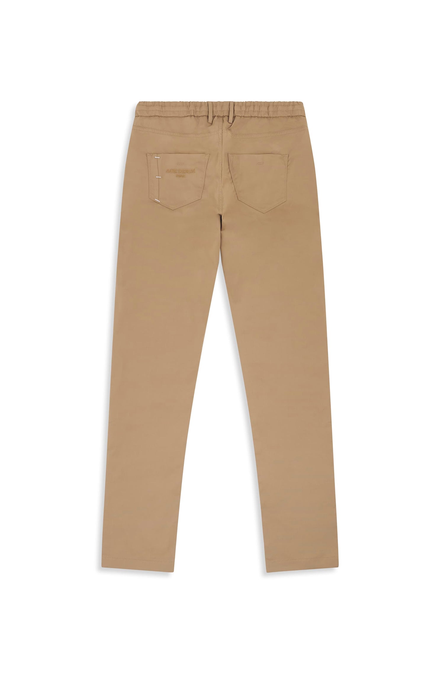 Slim Pantalon Chino Camel Homme CHINO AJUSTE 163N Coton Bio
