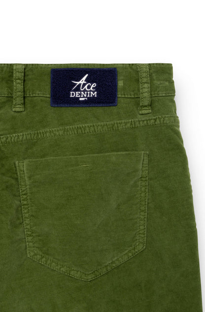Détail arrière du pantalon AD20 vert