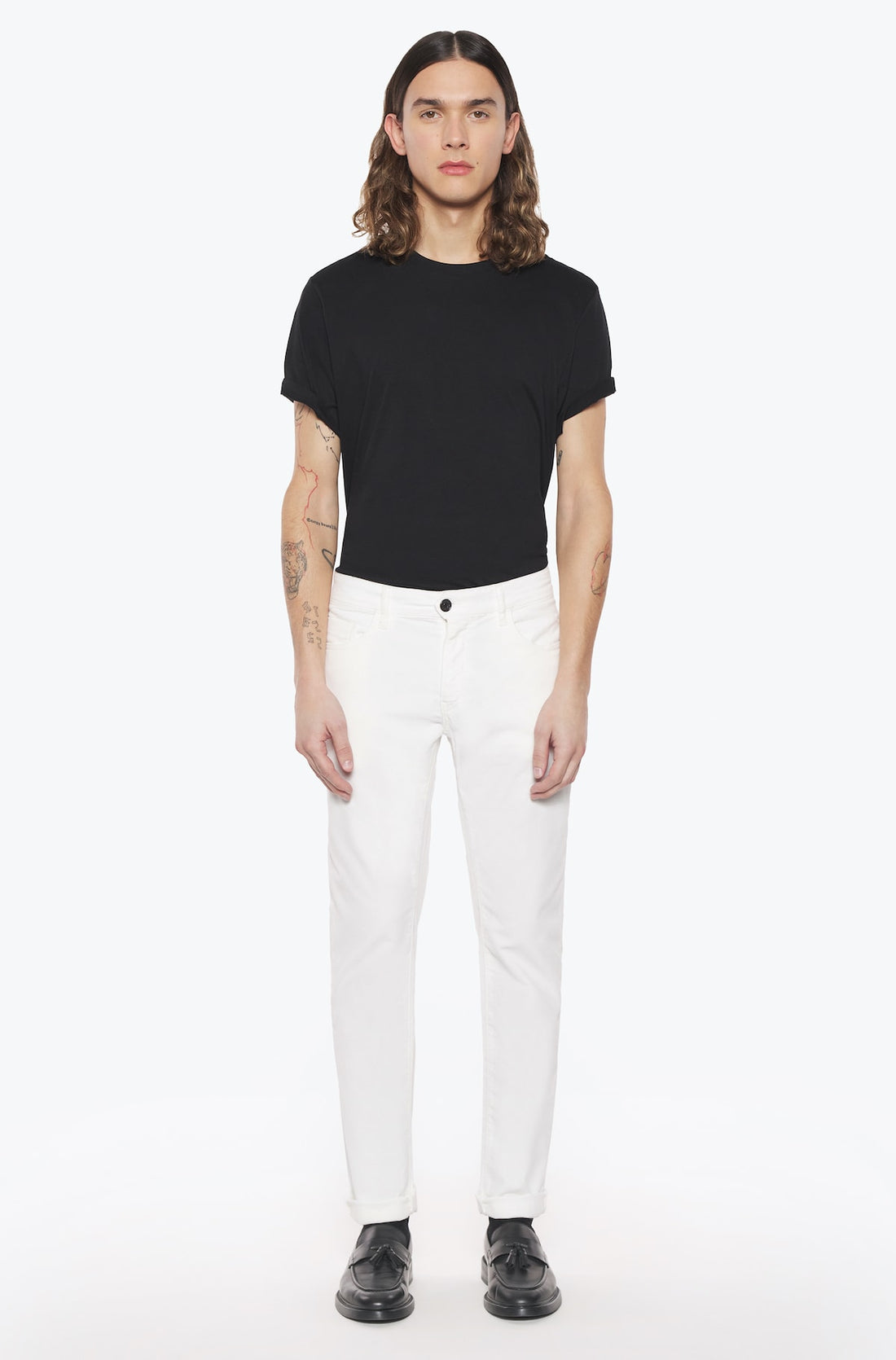 AD 20 - Off-White Velvet Pants