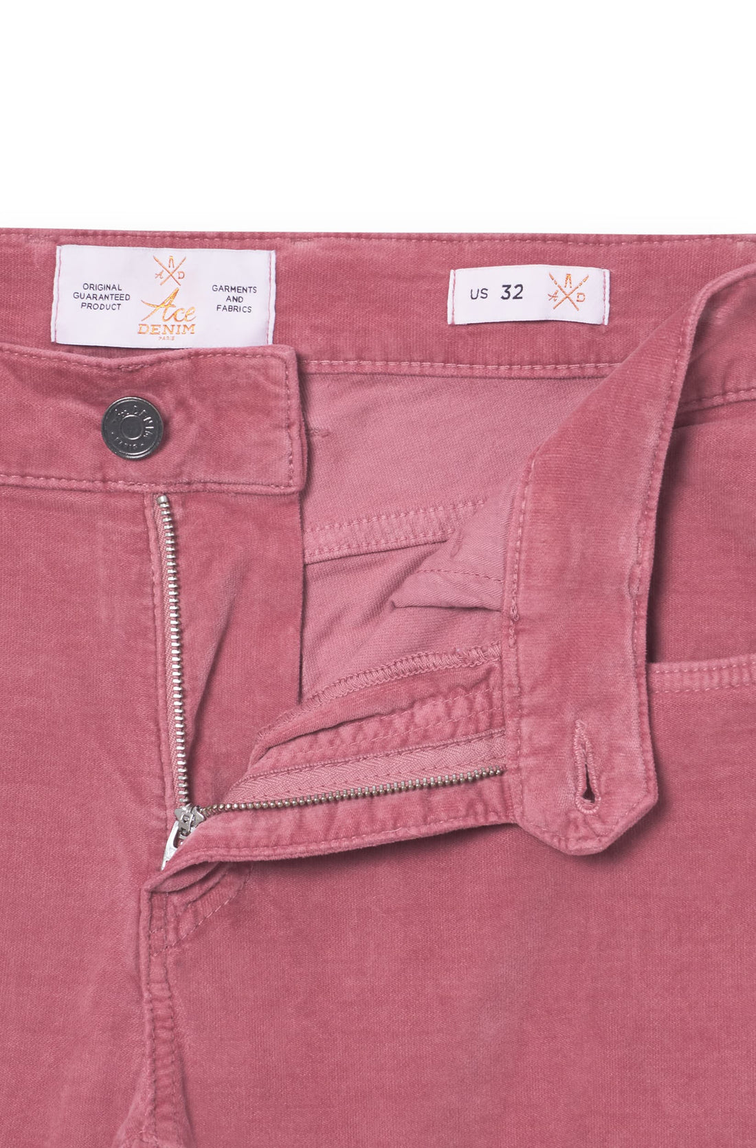 AD 20 - Pantalon Velvet Vieux Rose