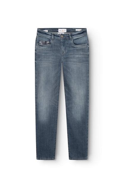 Jeans bleu fumé pour homme vue de face