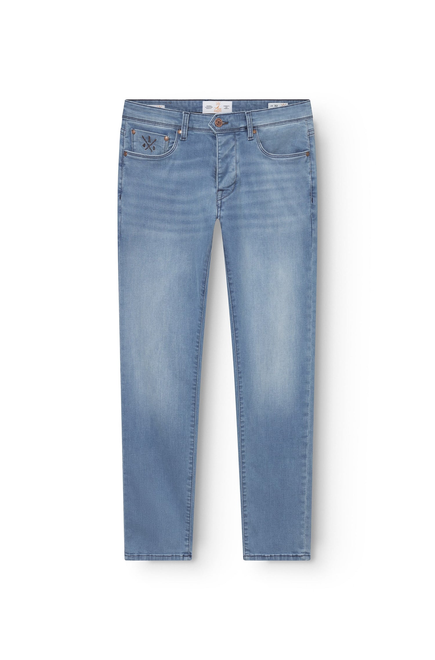 Jeans slim bleu pour homme