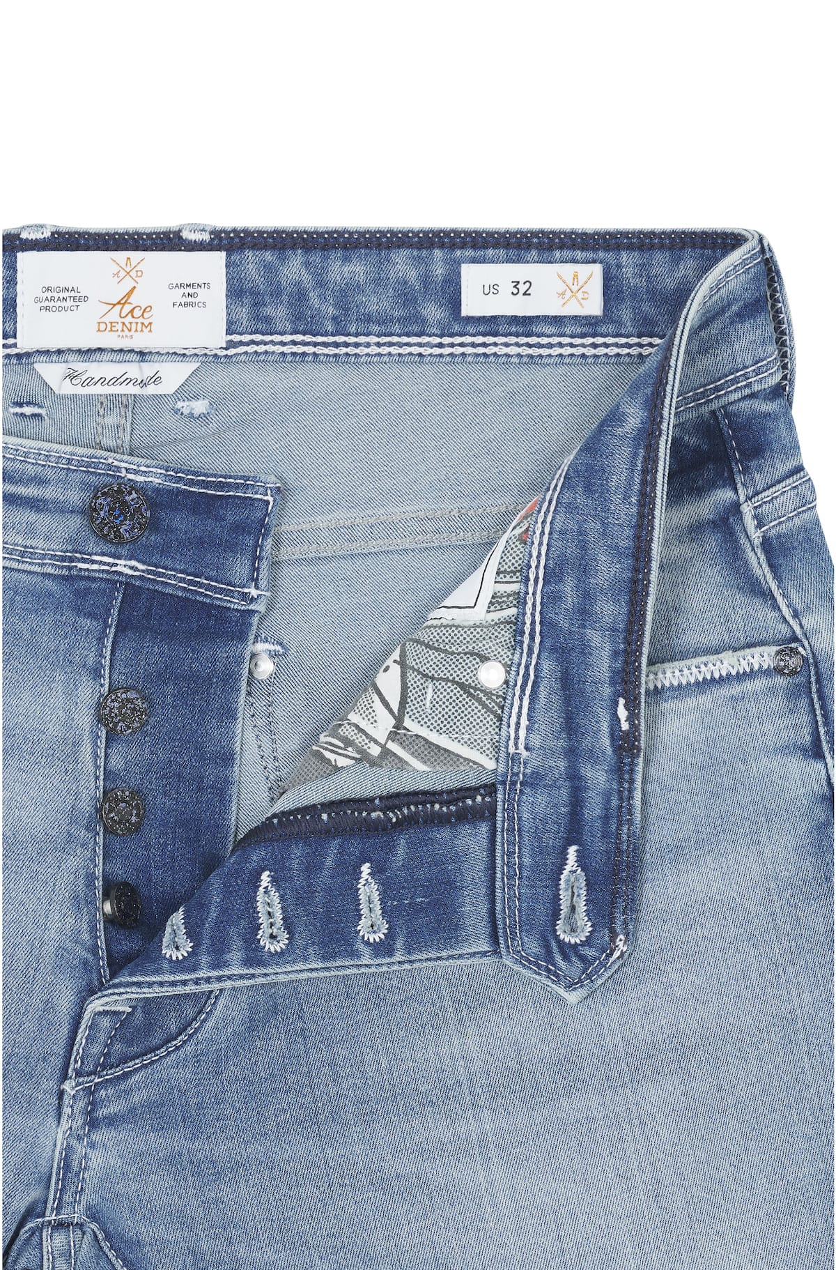AD 05 Denim - Extra Bleached/ White