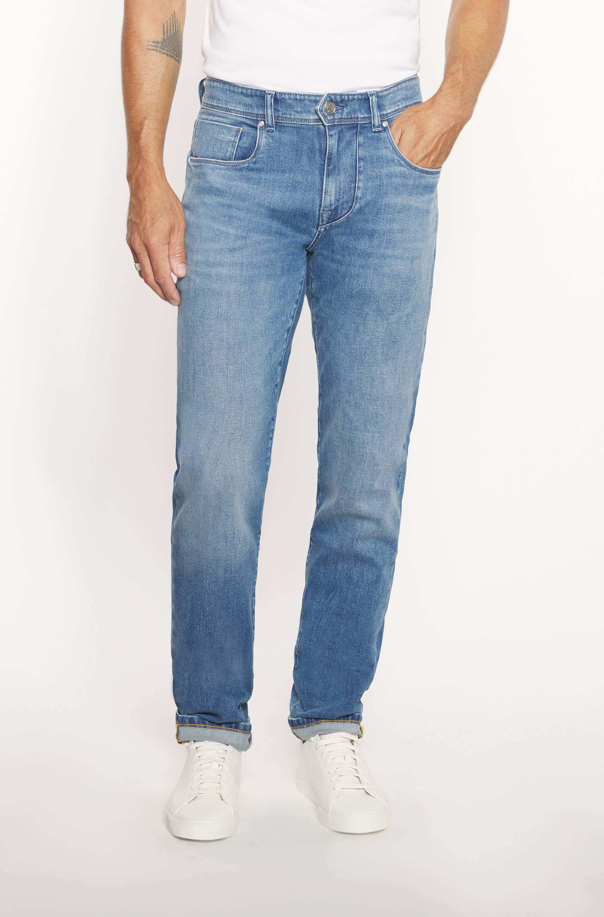 AD 25 Denim Cachemire - Bleu Stone