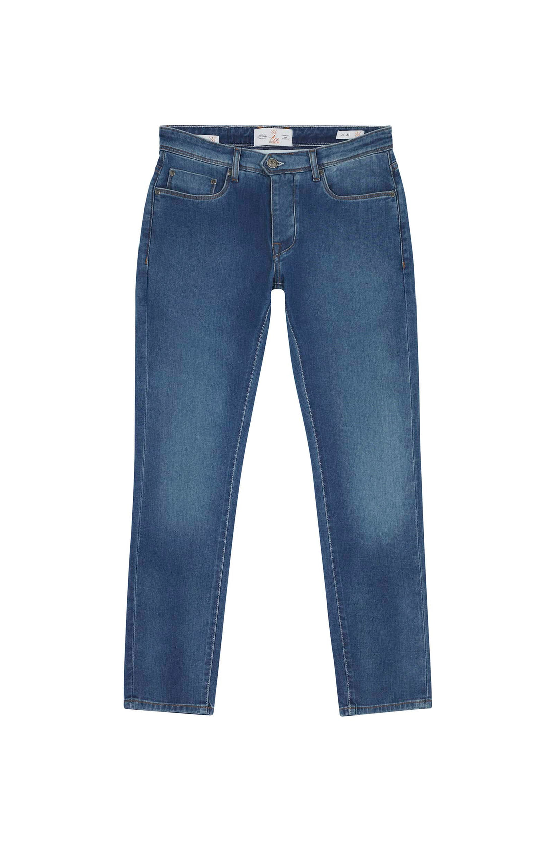 jeans homme coupe slim bleu denim tissu selvedge japonais 