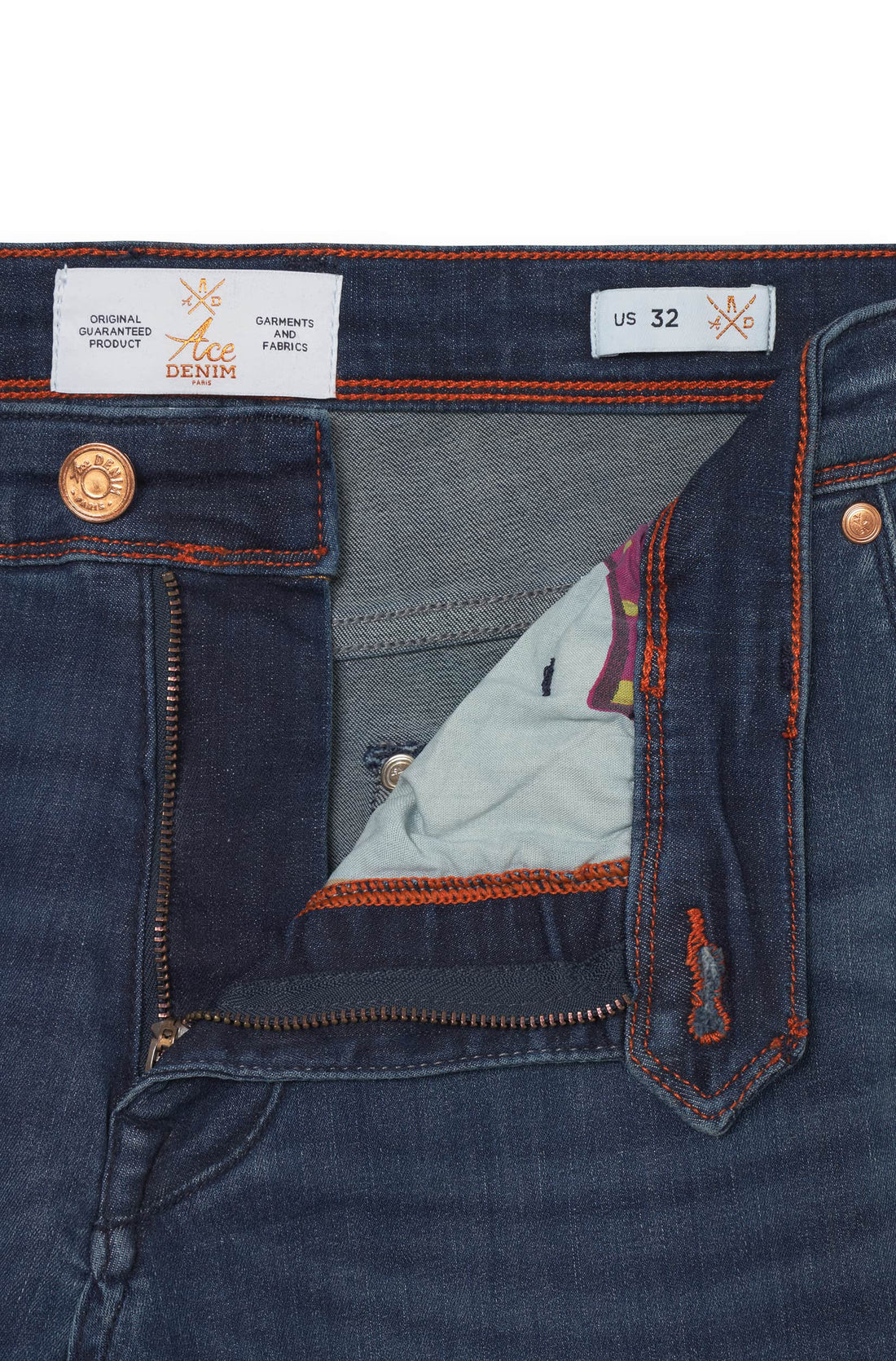 AD 13 Denim - Dark Stone Orange