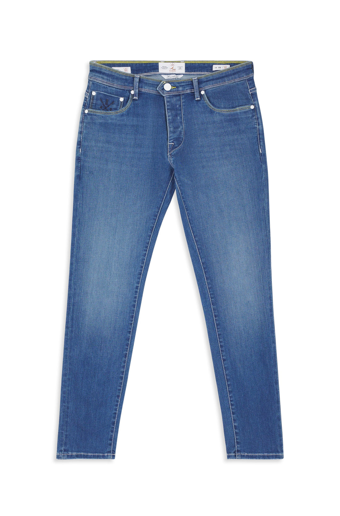 jeans homme bleu denim coupe slim