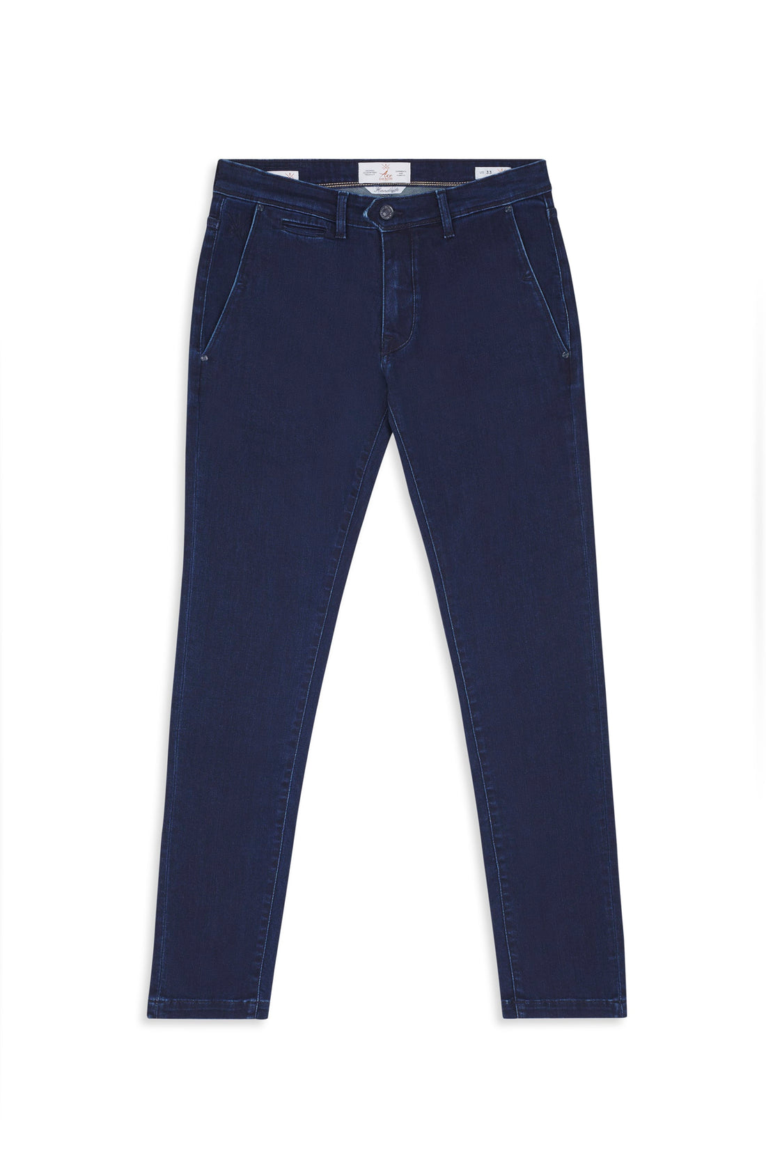 jeans homme bleu nuit coupe slim poche italienne