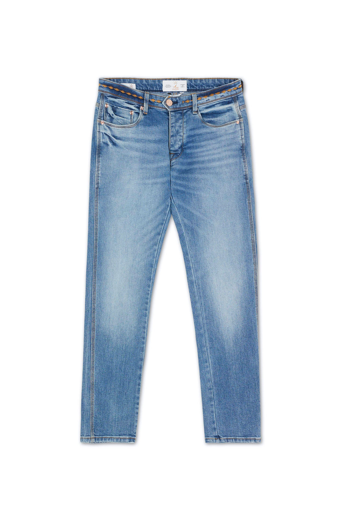 jeans homme bleu clair