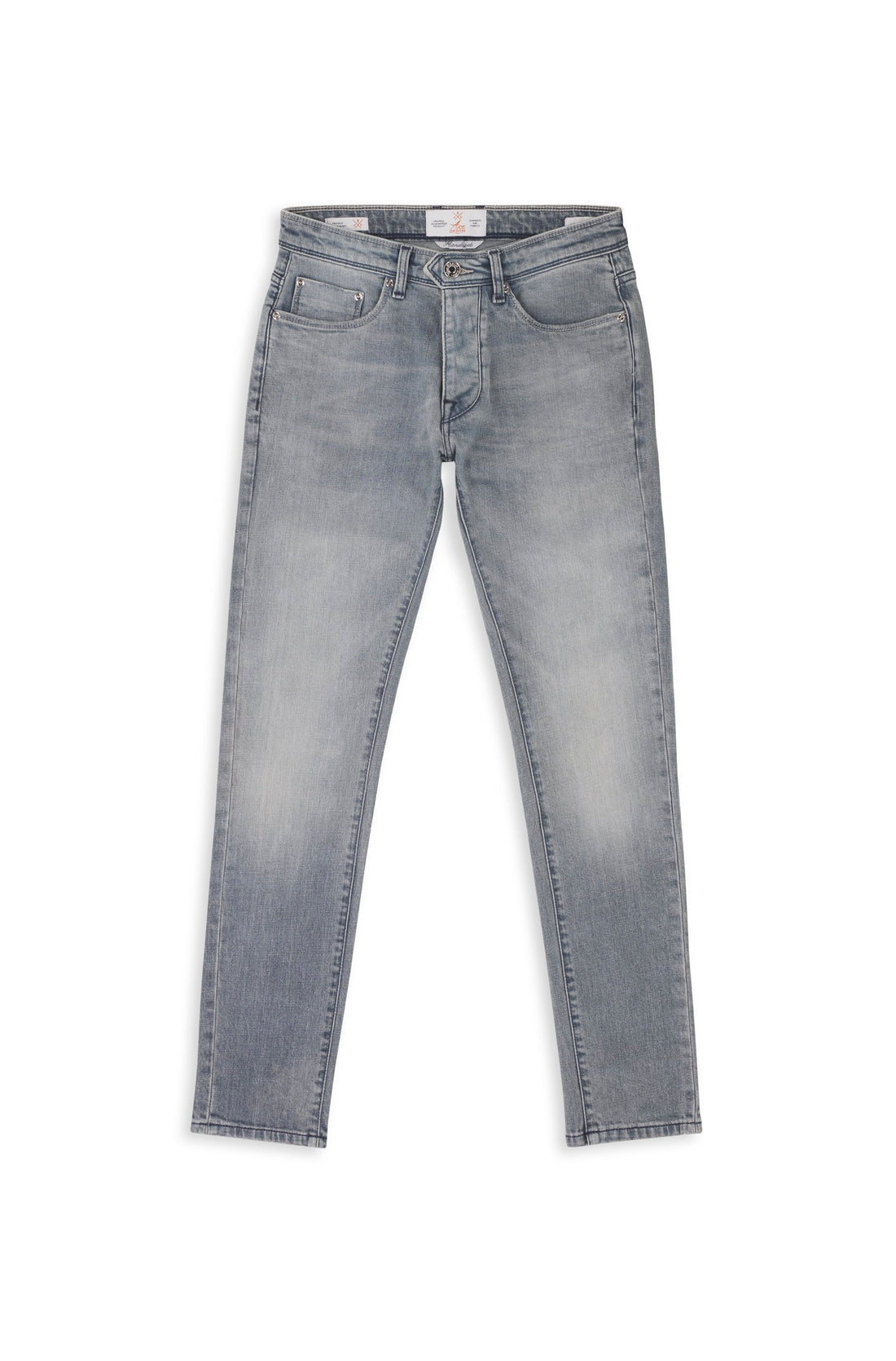 jeans homme gris bleu coupe slim stretch