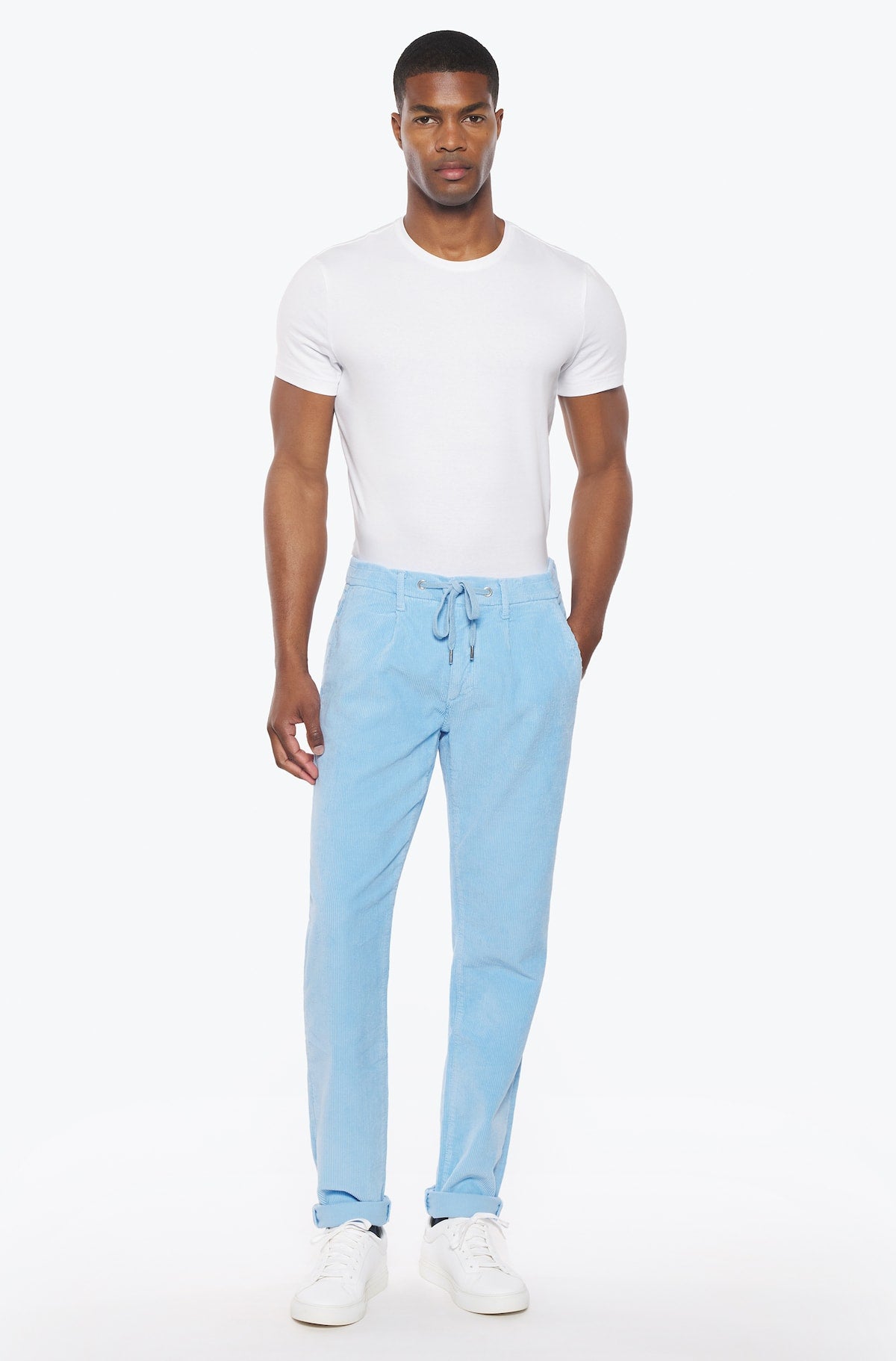 AD 88 - Ice Blue Corduroy Pants