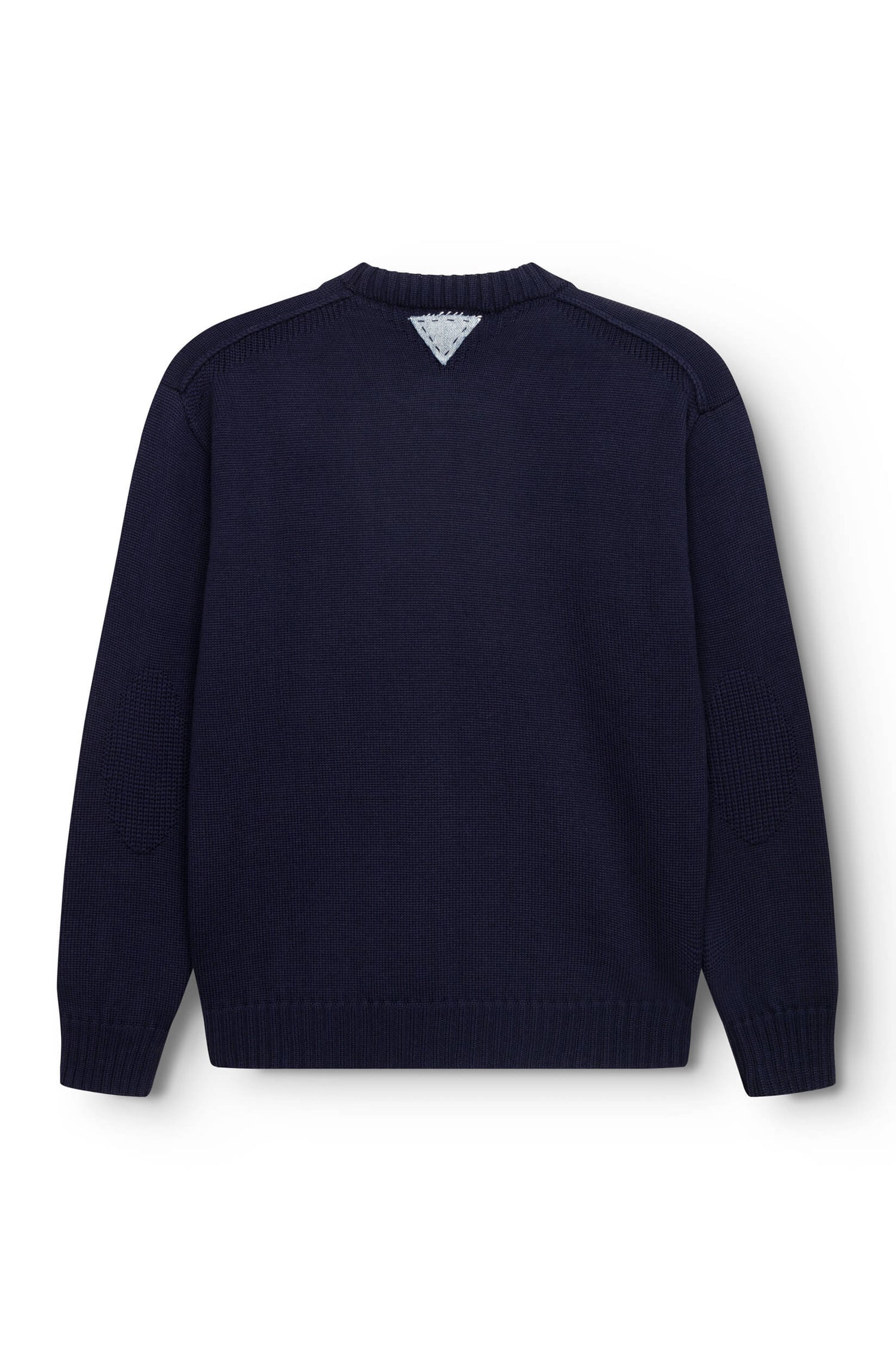 AD 199 - Round Neck Wool Sweater Navy