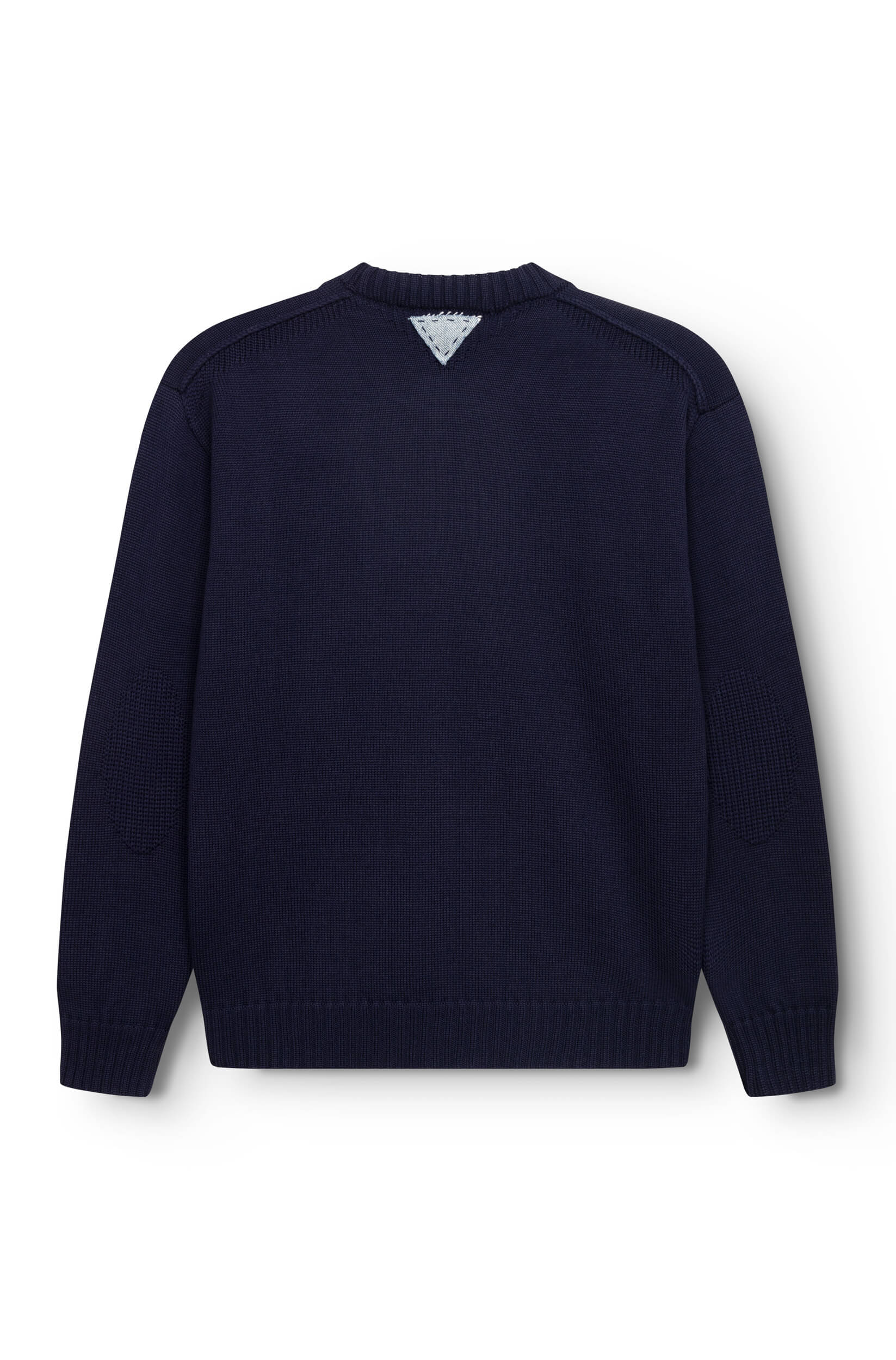 AD 199 - Round Neck Wool Sweater Navy