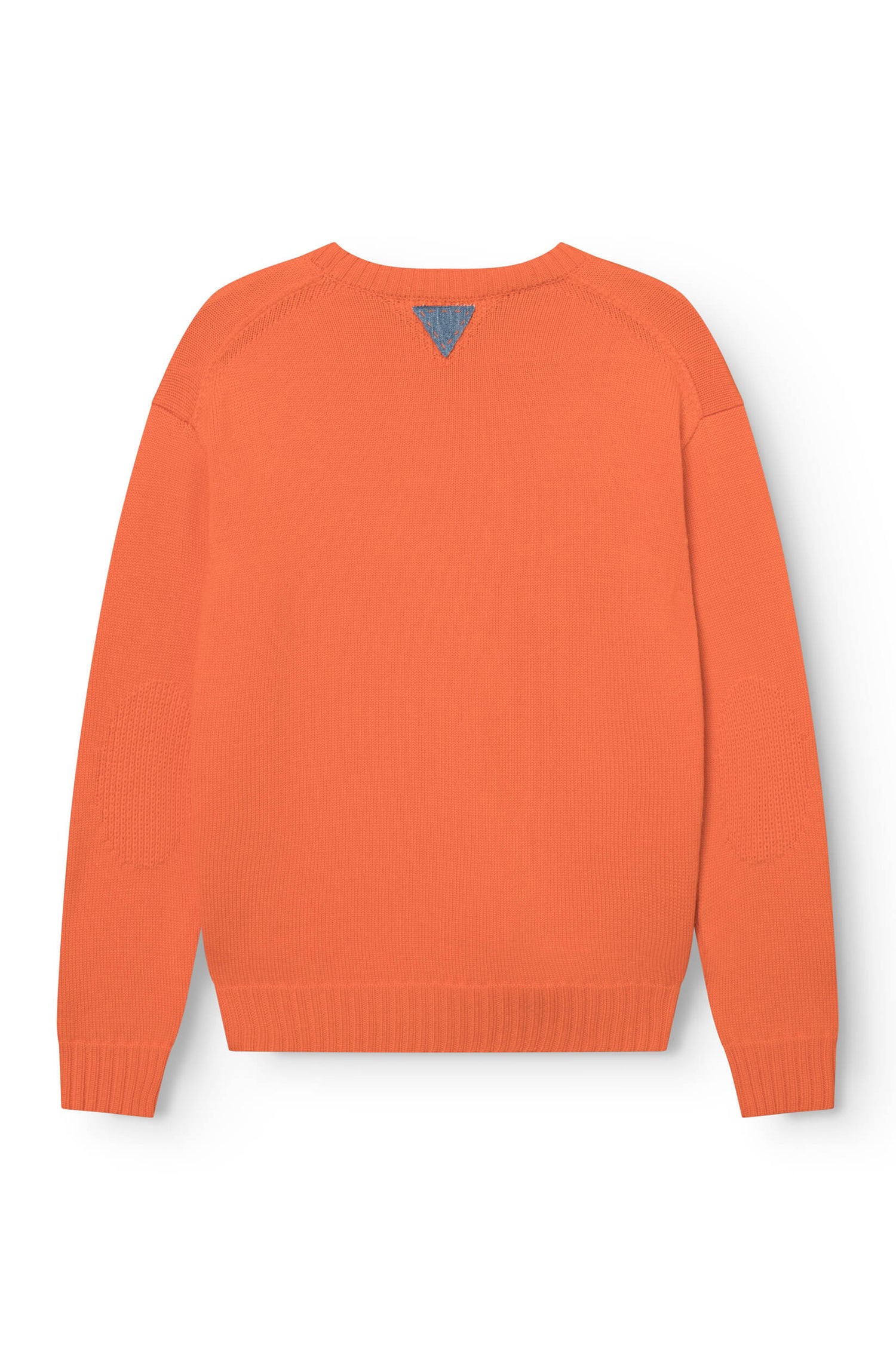 AD 199 - Round Neck Wool Sweater Orange
