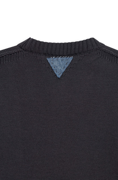 AD 199 - Pull à Col Rond en laine Taupe