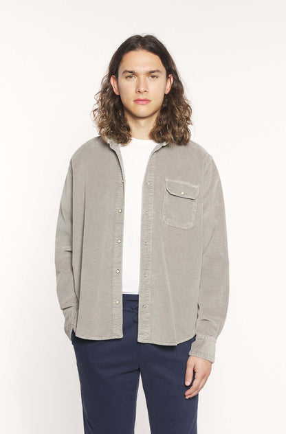 AD 89 - Ash Grey Corduroy Overshirt
