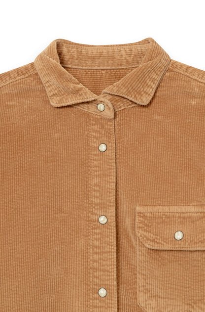 AD 89 - Surchemise en Velours Caramel