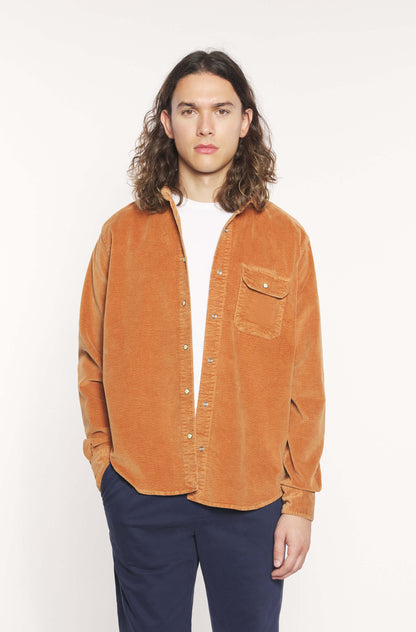 AD 89 - Surchemise en Velours Caramel