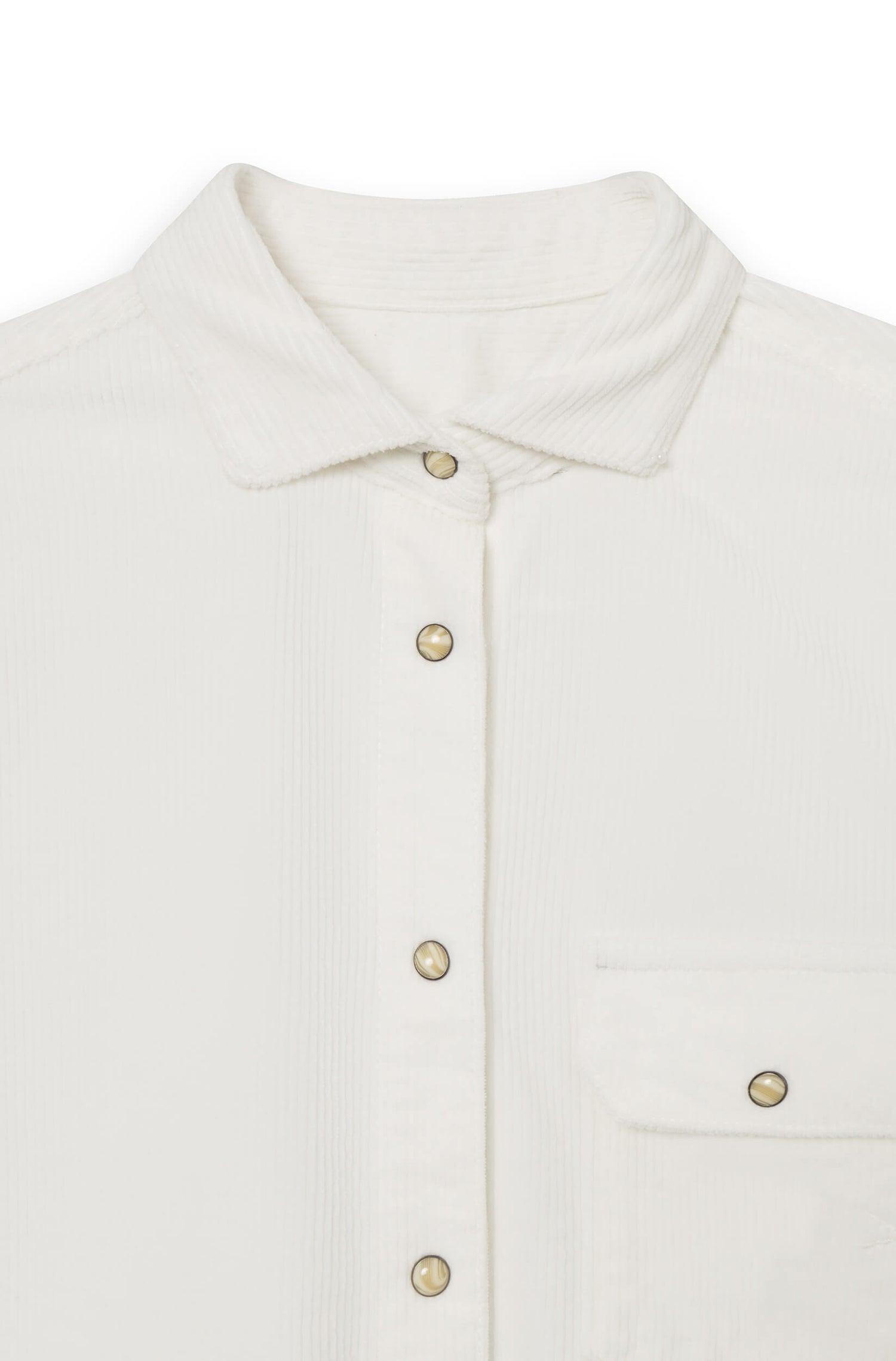 AD 89 - Off-white Corduroy Overshirt