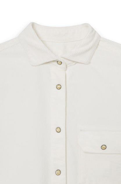 AD 89 - Off-white Corduroy Overshirt