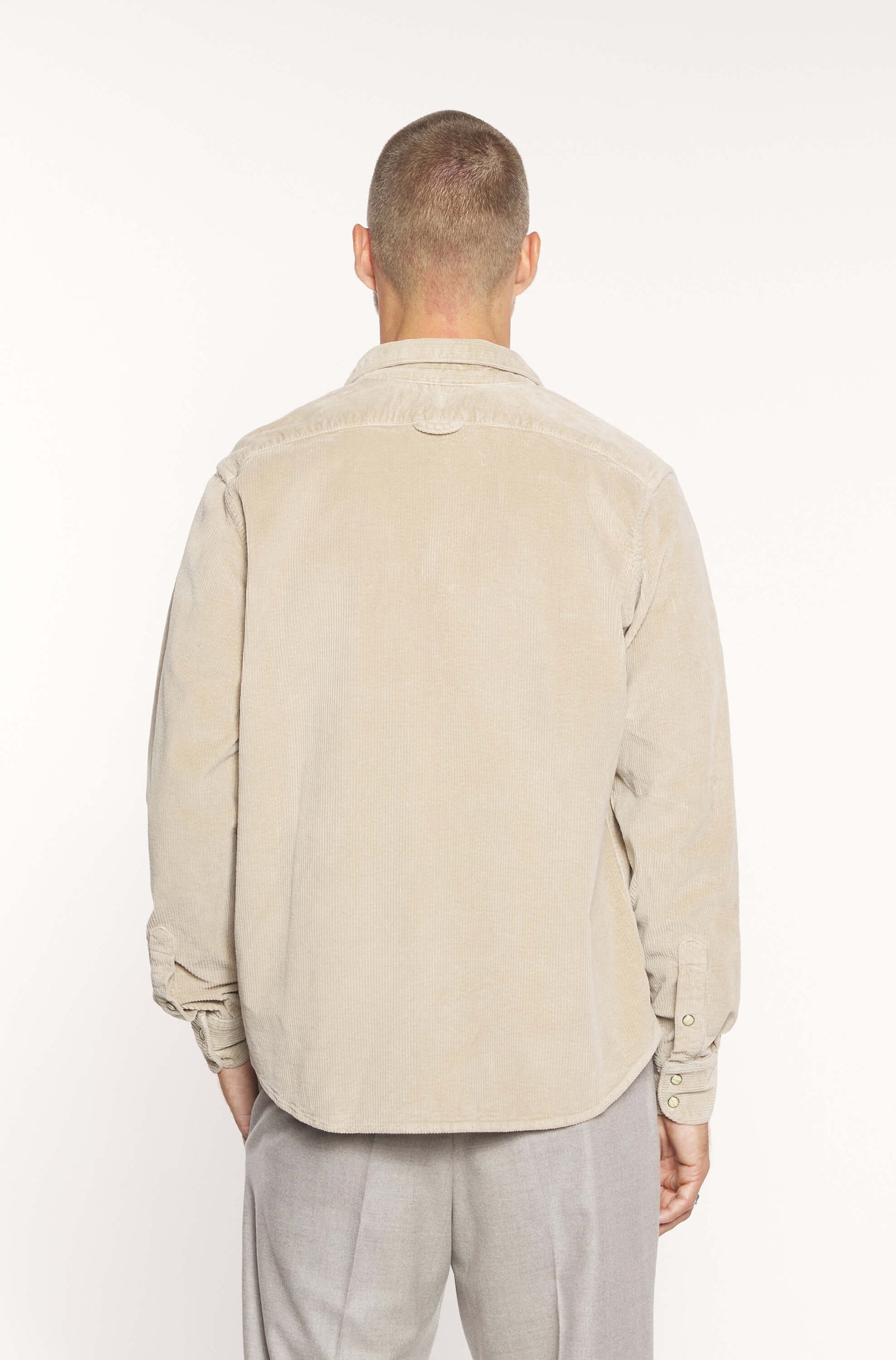 AD 89 - Beige Corduroy Overshirt