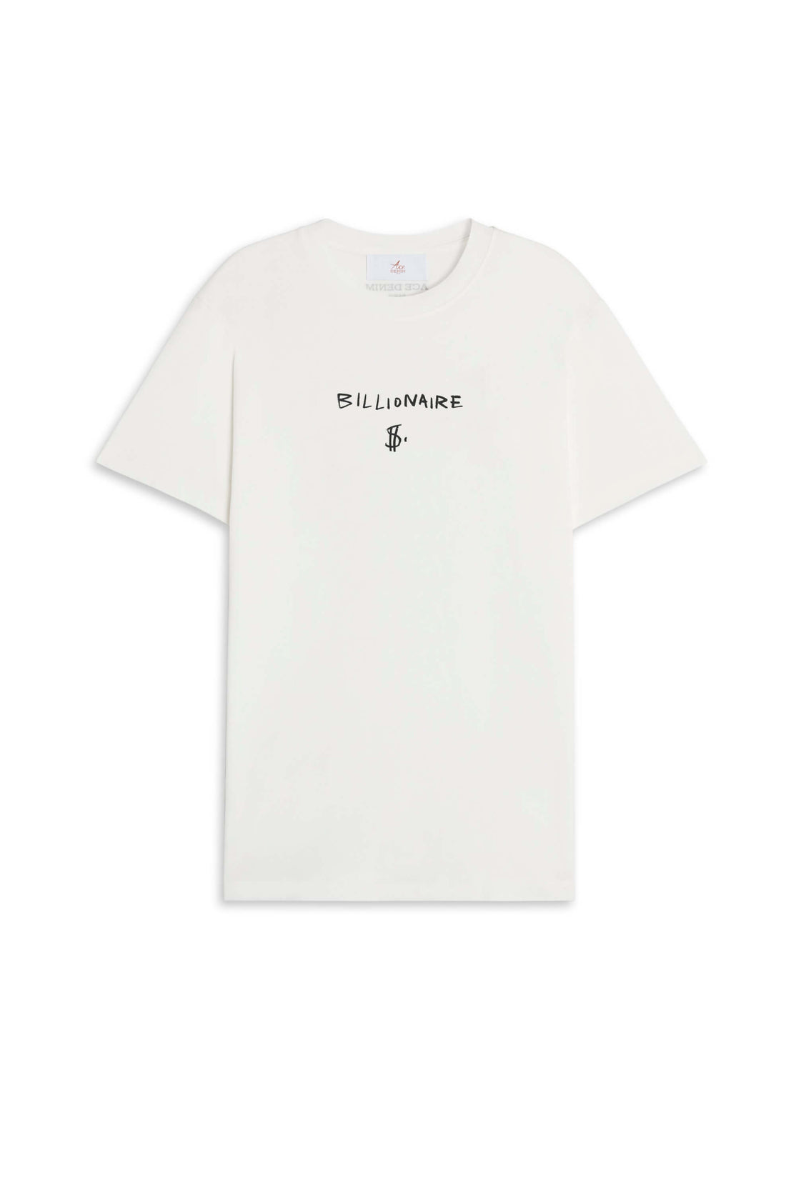 Ace Denim - Tee-shirt print Homme billionaire - Blanc