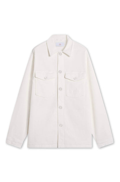 veste velours blanche unisex